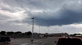 Eerie Tornado Sirens in Minnesota Town
