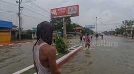 Over 45,000 displaced as floods, landslides hit Myanmar