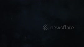 Huge Fireball Meteor video footage caught on camera over Sussex UK during Perseid meteor shower