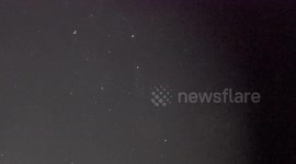 PERSEID METEORS caught in Switzerland before dawn august 13th, 2023 realtime video