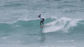 Boardmasters World Surf League finals Fistral Bay. Newquay UK
