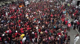 SÃO PAULO BRAZIL. August 13, 2023. The first March for Exú took place this Sunday (13)