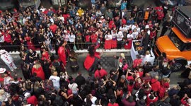 SÃO PAULO BRAZIL. August 13, 2023. The first March for Exú took place this Sunday (13)