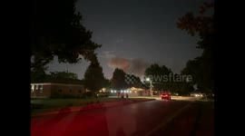 Paint Plant Explosion in Garland, Texas