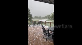 US: Greens At Minnesota Golf Course Being Demolished By Intense Hail