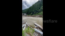 Japan: Typhoon Lan Aftermath 2