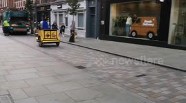 Batman Vs Binman the great battle begins in the heart of London