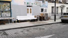 A unusual encounter in London as in an undisclosed location in the heart of the city Bunny Rabbits are found