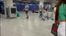 Heavy rains lash Germany, hundreds of passengers stranded as frankfurt airport gets flooded