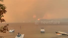 Canada: Devastating Wildfires Sweep Through Towns In Shuswap Region