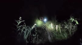 British pensioner, 77, rescued when his kayak sinks on snake-infested river in Thailand (extra footage)