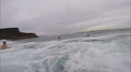 Guys miraculously recover their GoPro from the bottom of the ocean