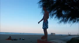 Frontflip Fail - Cassage de nuque