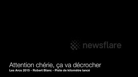 Small Avalanche in Les Arcs - Robert Blanc