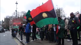 Ibop , protest for Prince  nnamdi kanu of Biafra
