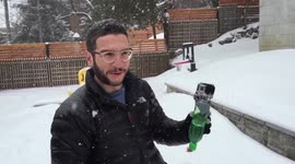 Dry Ice Bottle Rocket