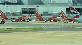 British Airways 777 bound for Orlando returns to London Gatwick