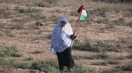 Clashes at Israeli border as Palestinians gather to mark Al-Aqsa Mosque burning anniversary