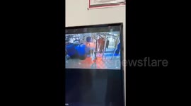 Man drives into car wash and ends up with broken windshield, viewers compare it to 'Final Destination' scene