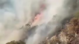 Two killed in Peru forest fire