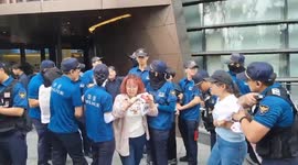 Sixteen protesters arrested at rally against Japanese release of Fukushima radioactive water