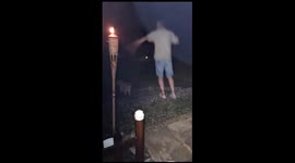 Me doing a silly dance and broke my foot