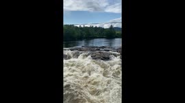 Driving through the back roads in beautiful Harrington Quebec Canada