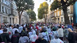 Notting Hill carnival starts with a bang at jouvert