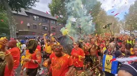 Eastenders soap stars spotted at Notting Hill Carnival as revellers fill out the streets on first day of world-famous event