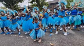 The sweetest child steals the show on Family Day at Notting Hill Carnival