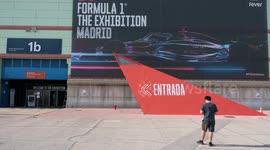 World's first F1 exhibition in Madrid, Spain