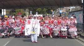 Watch the vibrant parades from Notting Hill Carnival in London