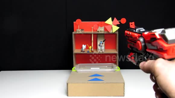 Cool game for kids bt your own hands. Game LEGO NINJAGO from Cardboard.