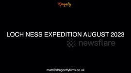 First ever video of The Loch Ness Monster - using a thermal imaging drone