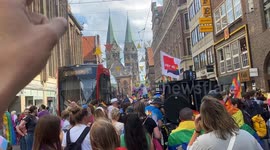 German Christopher Street LGBTQIA Pride In Bremen 2023