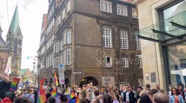 German Christopher Street LGBTQIA Pride In Bremen 2023