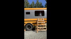 Couple who 'felt trapped' with bills racking up sell everything to become nomads and Instagram stars Part 1/9