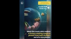 Mom makes £90k a year with her magical photography