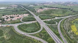 Express Highway Interchange Hubs in Zhangjiakou, China