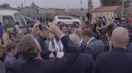 Informal settlement community leaders meet former UN chief during climate summit