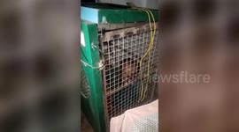 Thief hides inside fan in desperate attempt to evade police in central India