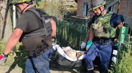 Ukraine shares footage of elderly residents being evacuated from Zaporizhzhia