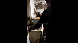 Ukrainian soldiers of the 135th battalion cooking for comrades in Bakhmut amidst conflict