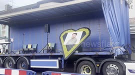 Hundreds attend a vigil in Castlederg for man who as fatally stabbed in UK