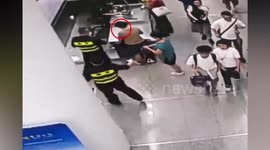 Woman caught smuggling 16 live LIZARDS in her bra in China