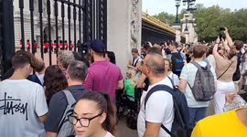 Queen Elizabeth II death anniversary: King's Guard lead tributes as thousands gather outside Buckingham Palace