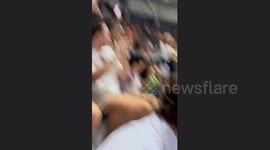 Climate change protestors disrupt US open semifinal, delay match for 49 minutes