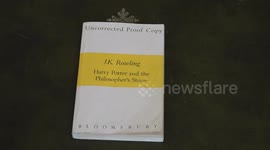Rare Harry Potter proof copy to be re-offered in UK