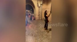 Morocco earthquake aftermath seen in Marrakech as tourists walk through streets