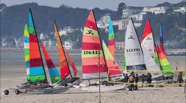 Lights winds and humid for 25th Jersey Regatta, Channel Islands